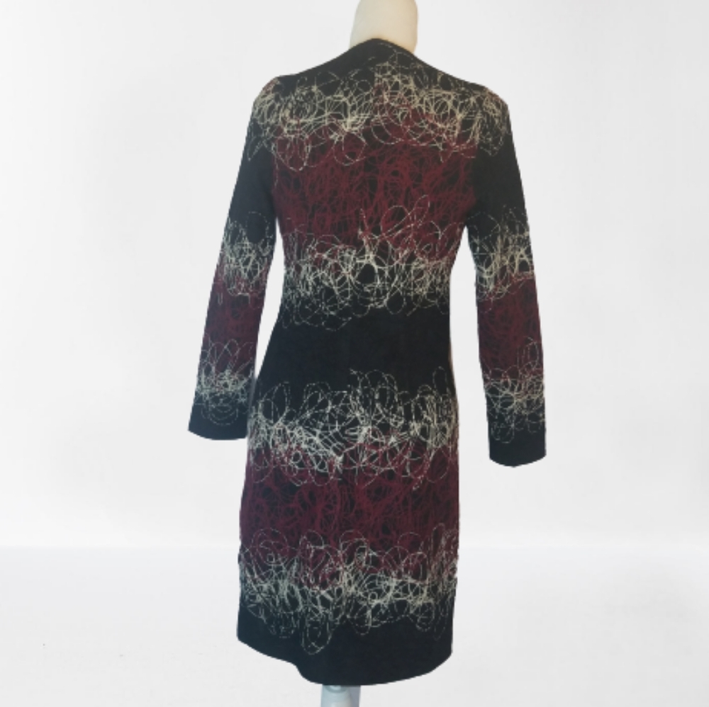 MaxMara Embroidered Graphic Long Jacket - Picture 11 of 14
